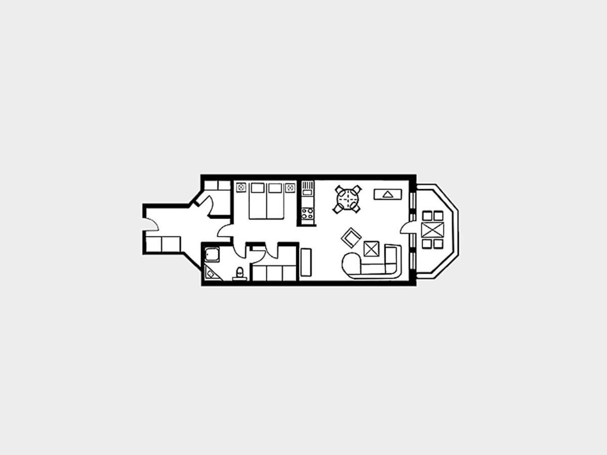 Strandvillen Binz - 1-Raum-Ferienwohnung Mit Meerblick Und Balkon Sv-763 Eksteriør bilde